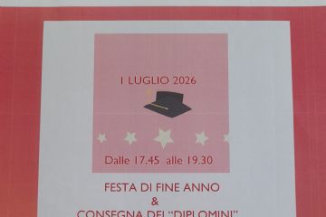 Asilo Comunale C. Pio Rolla:  Festa di fine anno e consegna dei "Diplomini"